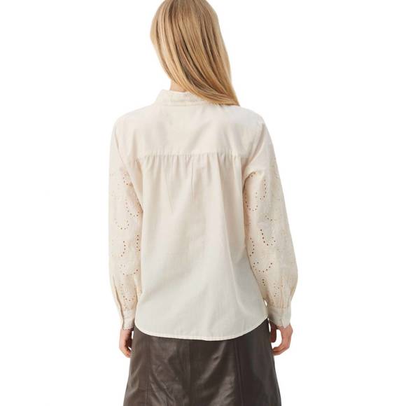 NEW PART TWO carole blouse in whitecap gray - Picture 2 of 6